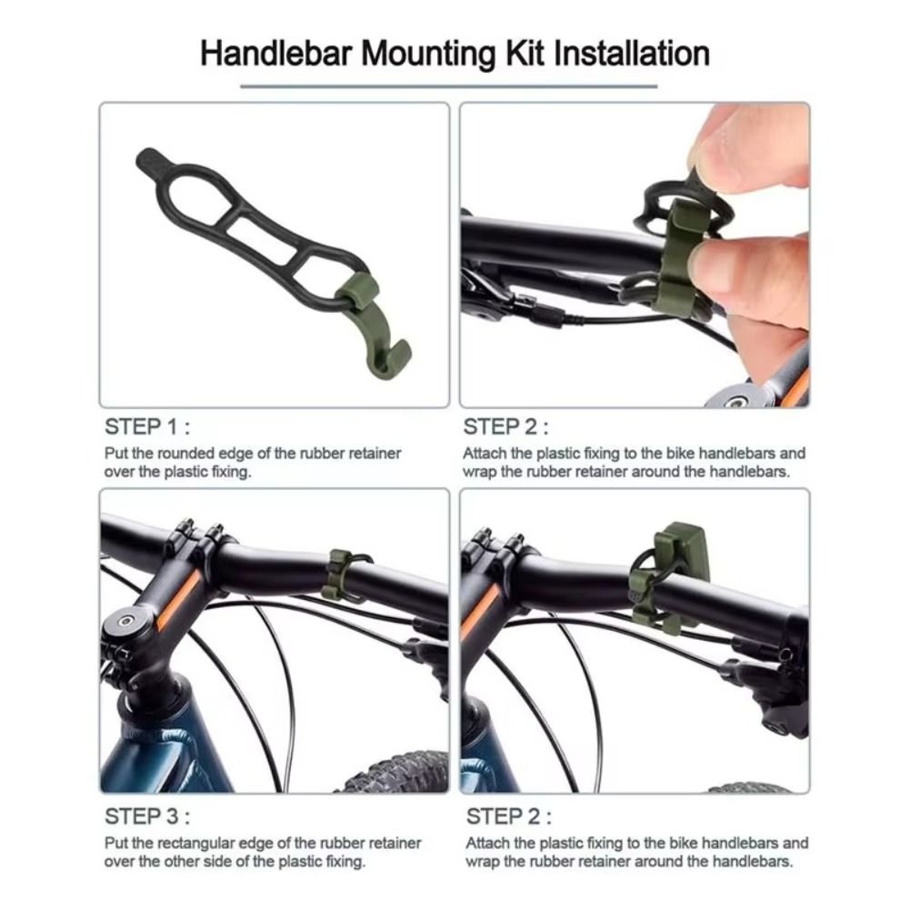 Running Gear On - アクセサリーギア小型 EDC 懐中電灯クリップオン充電式ランニングライトハンズフリー ABS 素材安全自転車ライトウォーキング