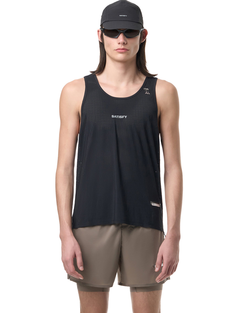 Running Gear Youth - スペースシングレットランニングタンクトップ通気性メッシュレタープリントノースリーブベストポリエステル繊維ユース人気カジュアルスタイルラウンドネック
