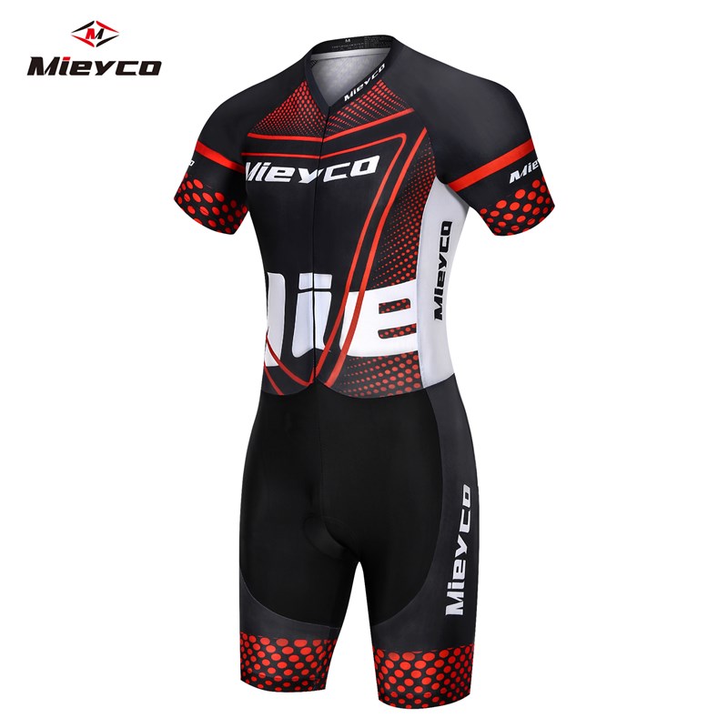 Running Gear Men Sale - メンズトライアスロンスーツ 通気性パッド入りトライスーツ 半袖 サイクリング ランニング レース用ギア