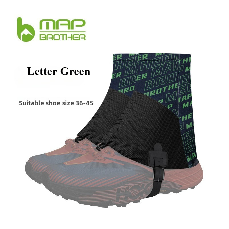 Trail Running Gaiter - ブラザーハイランニングトレイルゲートル,トライアスロンマラソンハイキング用の保護靴カバー,反射ゲートル,f1001