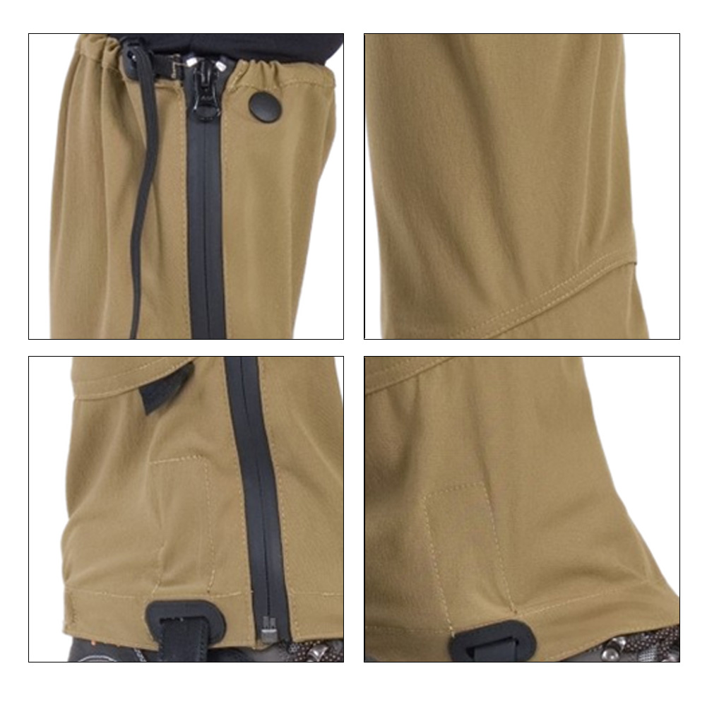 Trail Running Gaiter - 超軽量で通気性に優れた、トレイルランニング用のゲイター。ハイキングや登山にも最適。防風機能付きで、砂の侵入を防ぎます。