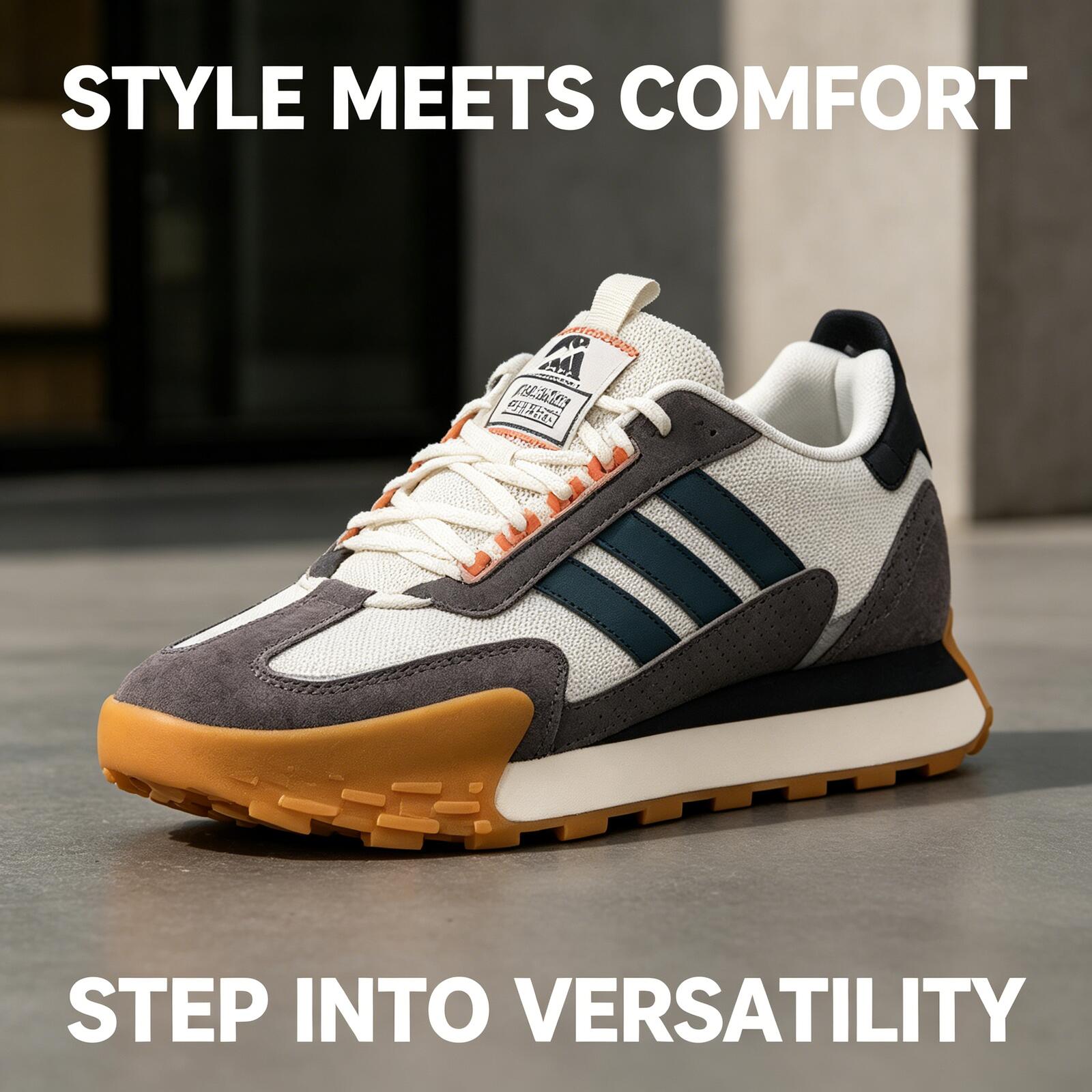Running Gear Adidas - アディダス ブラック ホワイト スリーストライプス 通気性メッシュ 軽量クッション