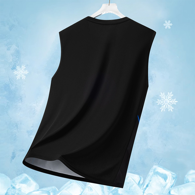 メンズグラデーションスポーツベスト 軽量ノースリーブ丸首Tシ - Running Gear Youth のレビューと価格