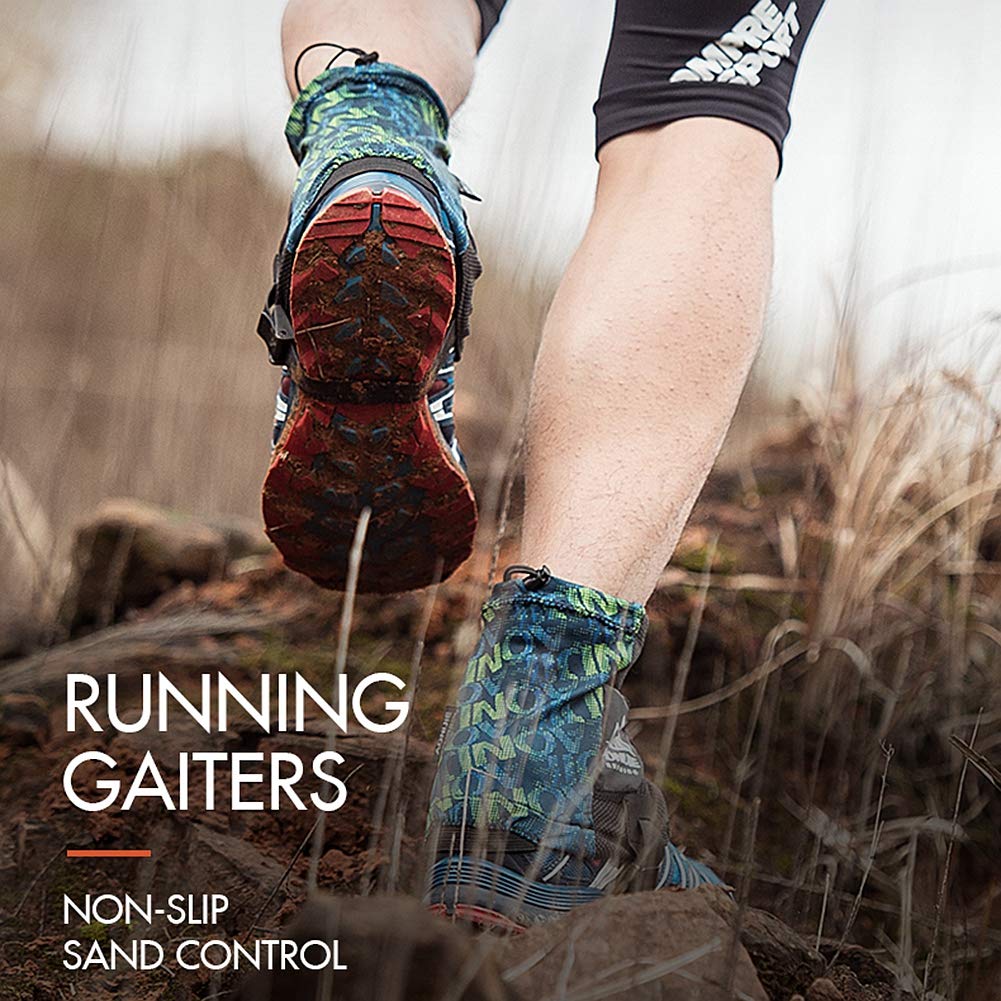 Aonijie-屋外,キャンプ,ハイキング,砂,石,e940 - Trail Running Gaiter のレビューと価格