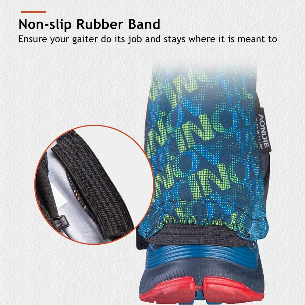 Aonijie-屋外,キャンプ,ハイキング,砂,石,e940 - Trail Running Gaiter のレビューと価格