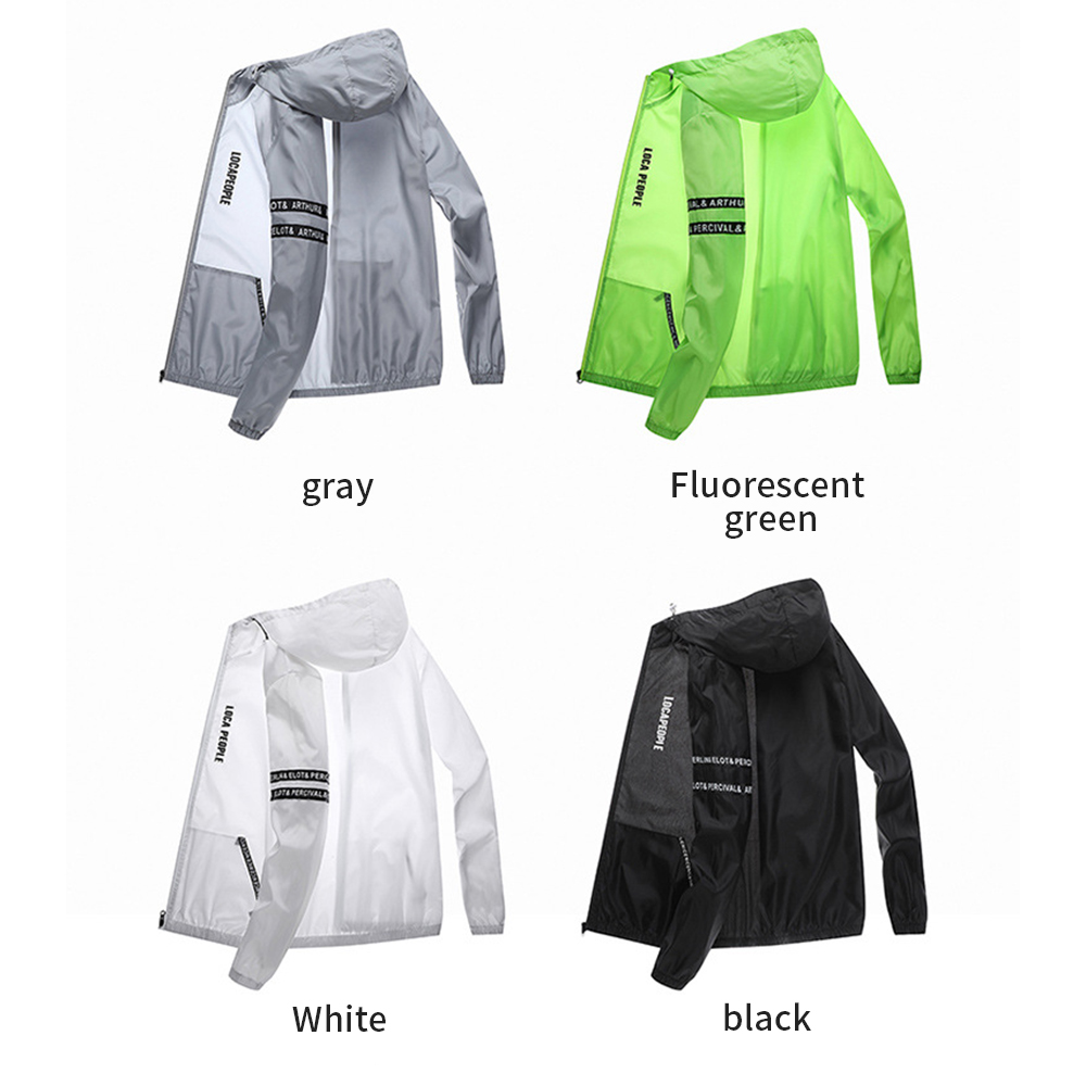 日焼け防止男性夏サイクリングジャケットスポーツカジュアルユー - Running Gear Youth のレビューと価格
