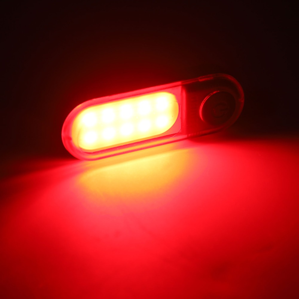 耐久性のある防水クリップオン懐中電灯頑丈な充電式安全ライト  - Running Gear On のレビューと価格
