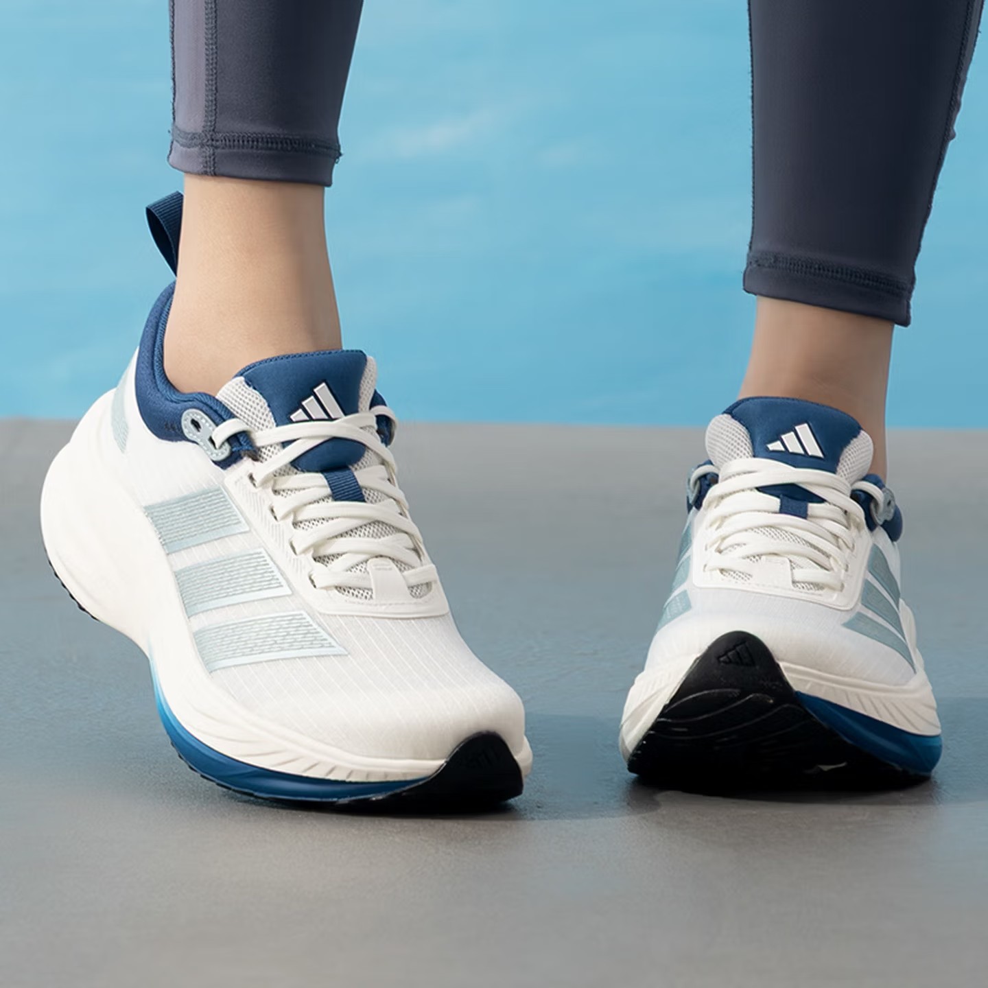 アディダス CUSHION HALO ランニングシューズ メ - Running Gear Adidas のレビューと価格