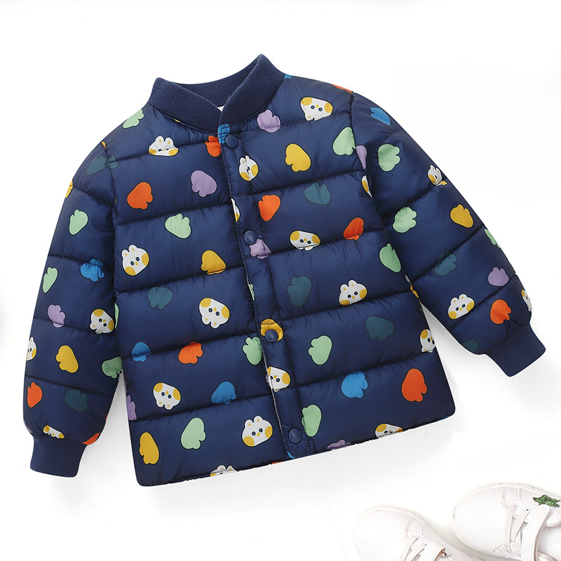 男の子用冬用厚手暖かいコットンジャケット、女の子用子供用ベー - Running Gear Kids のレビューと価格