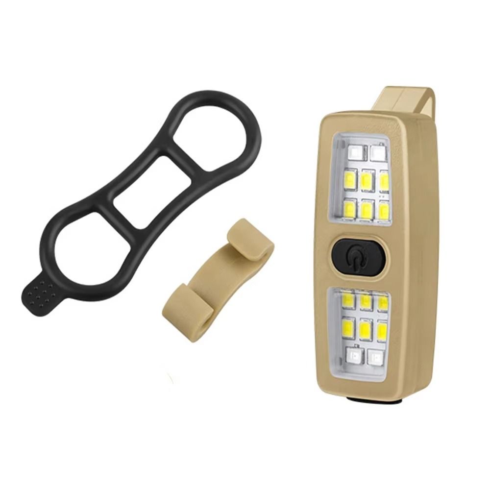 アクセサリーギア小型 EDC 懐中電灯クリップオン充電式ラン - Running Gear On のレビューと価格