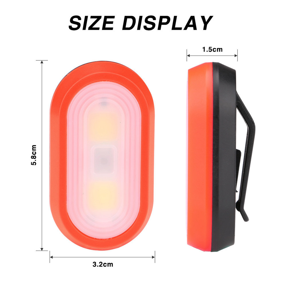 4個入りクリップ式LED安全ライト、ランナー、犬、自転車用の - Running Gear On のレビューと価格