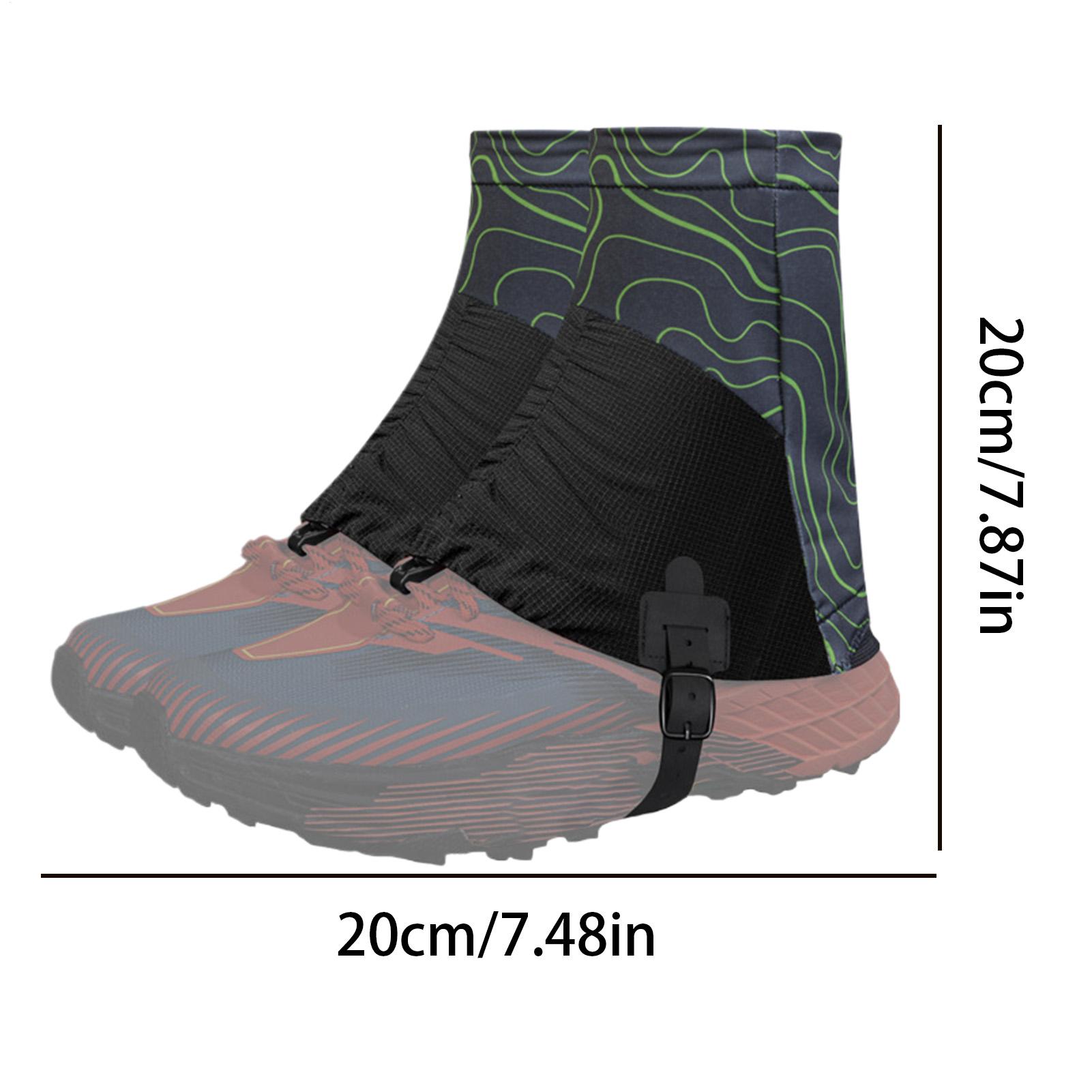 1ペアのアウトドアトレイルゲートル、ハイキング、登山、砂漠ラ - Trail Running Gaiter のレビューと価格
