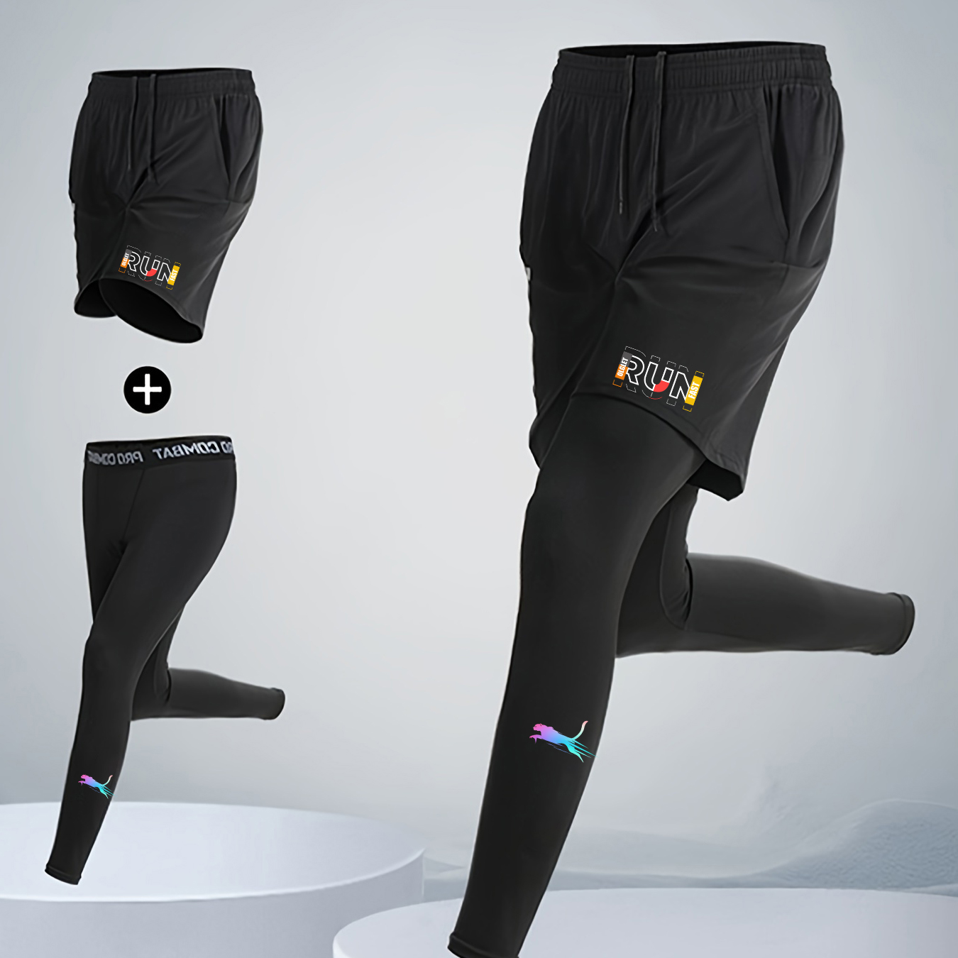 メンズ ランニング ジョギング 2ピースセット クイックドラ - Trail Running Gaiter のレビューと価格