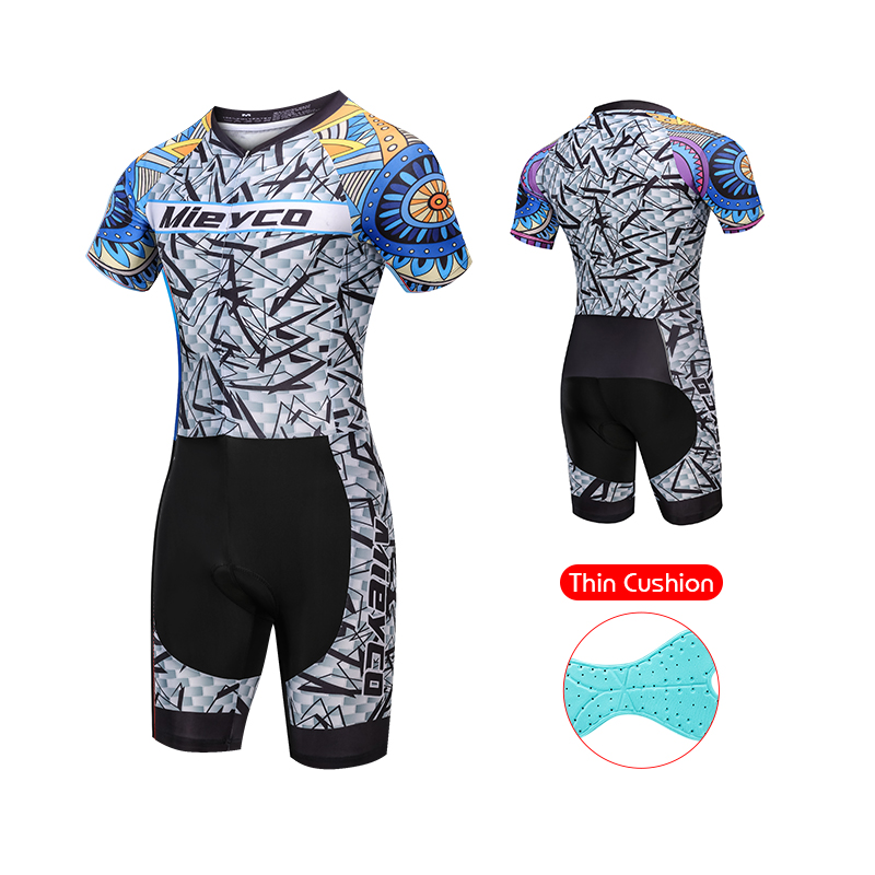 MIEYCO メンズ 半袖トライアスロンスーツ 通気性 速乾 - Running Gear Men Sale のレビューと価格
