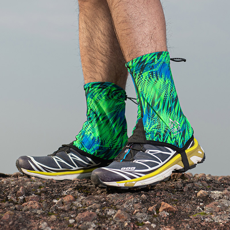 Aonijie-ユニセックスの滑り止め靴カバー,巾着付き,ア - Trail Running Gaiter のレビューと価格