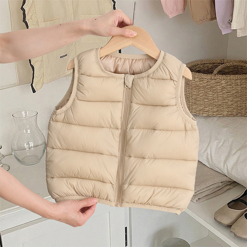 男の子用冬用コットンベスト、女の子用子供用防風保温ベスト、柔 - Running Gear Kids のレビューと価格