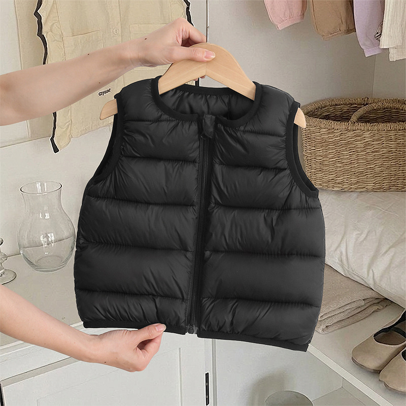 男の子用冬用コットンベスト、女の子用子供用防風保温ベスト、柔 - Running Gear Kids のレビューと価格