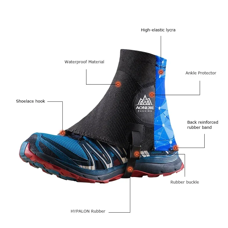 Aonijie-ユニセックスハイランニングトレイルゲートル、 - Trail Running Gaiter のレビューと価格
